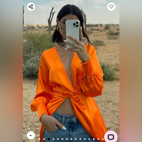 Never fully dressed Orange gown/dress - Picture 4 of 4